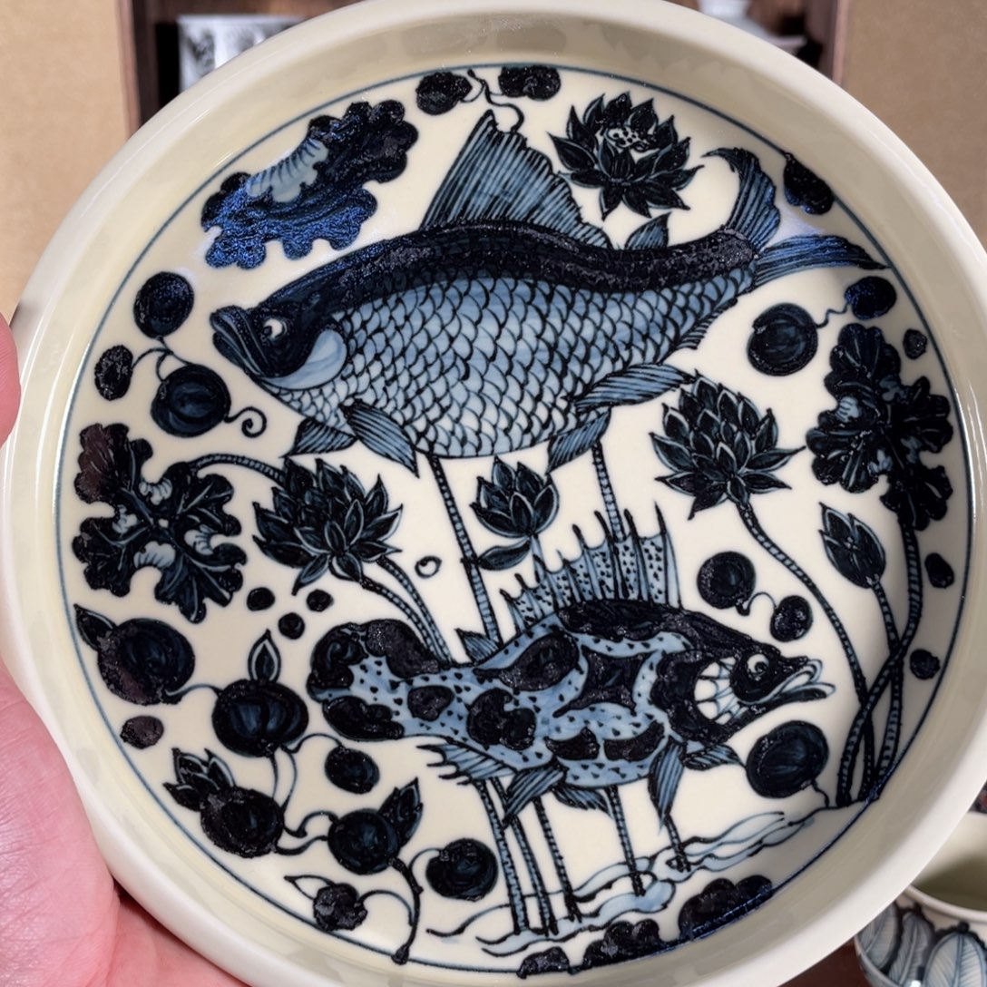 摆件瓷景德镇陶瓷老陶