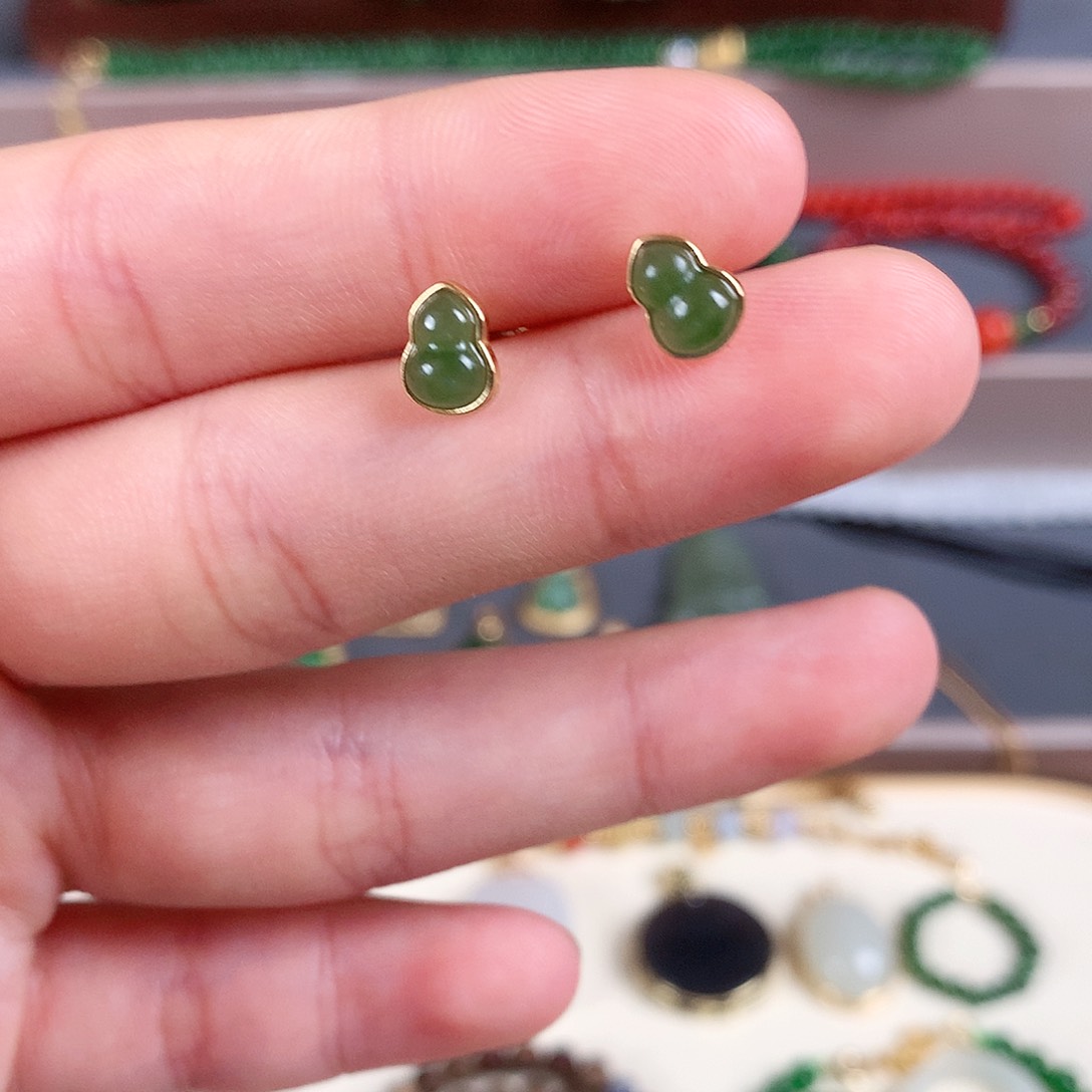 银S925镶嵌戒指和田玉