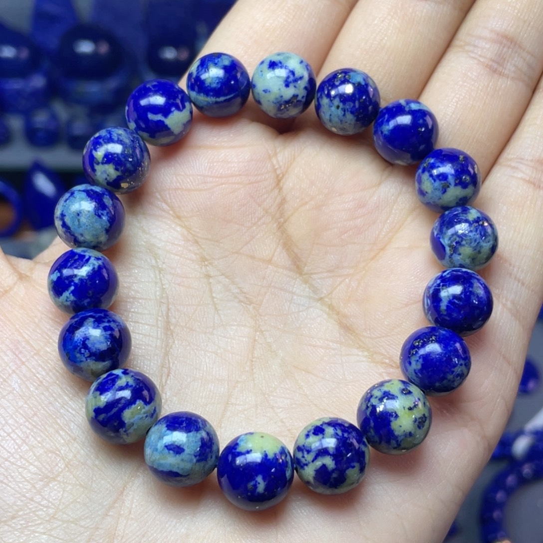 青金石未镶嵌10mm手串