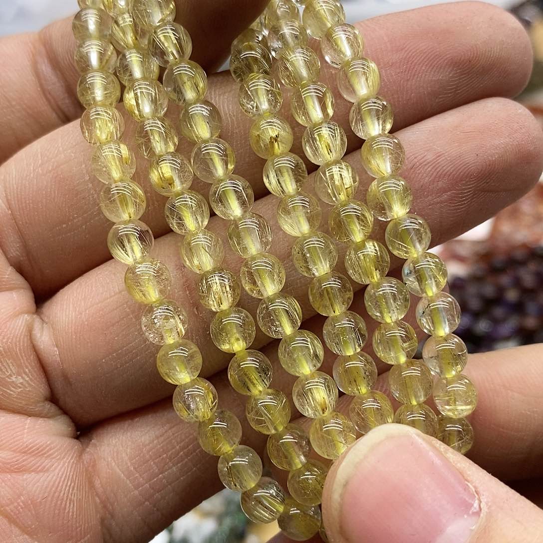 水晶手链未镶嵌天然