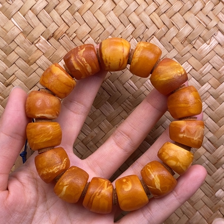 蜜蜡未镶嵌裸石蜜蜡M