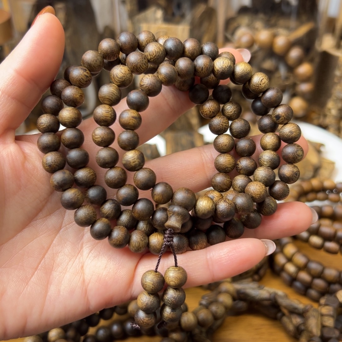 沉香沉香碎屑卡8多圈20克