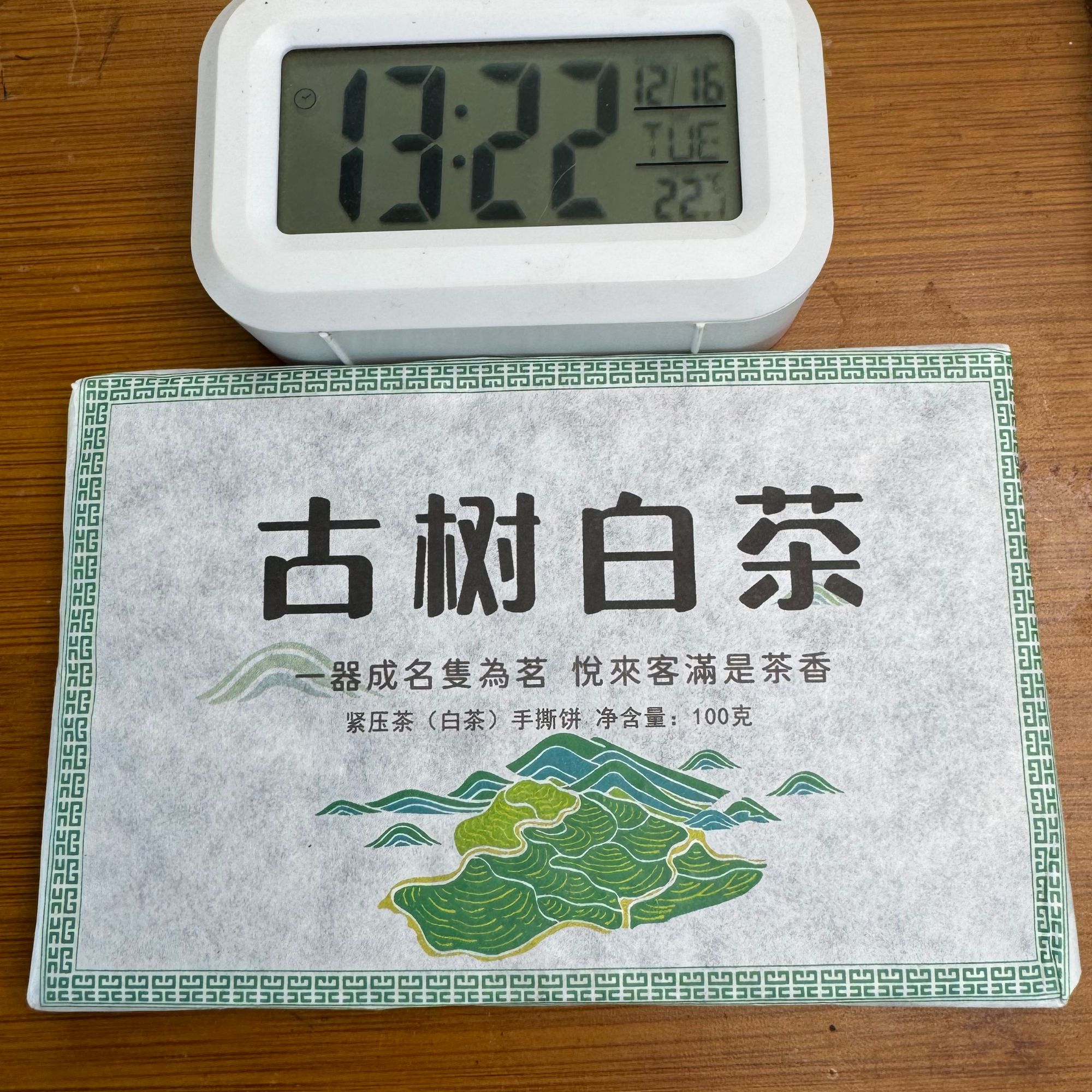 2025年·春 那赛古树白茶·手撕饼·100g白茶紧压茶-12月16日【198号】