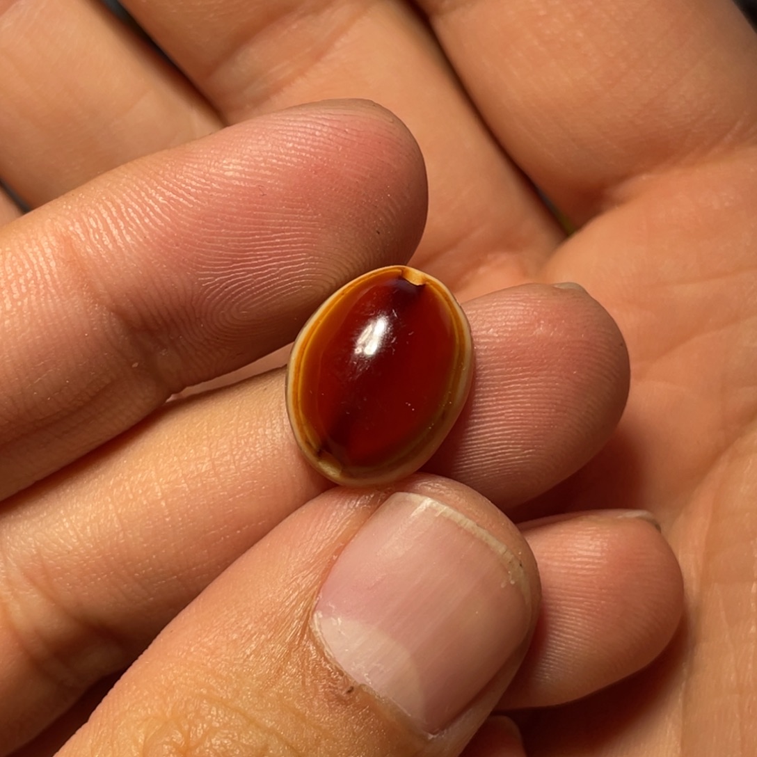 玛瑙/玉髓单珠未镶嵌