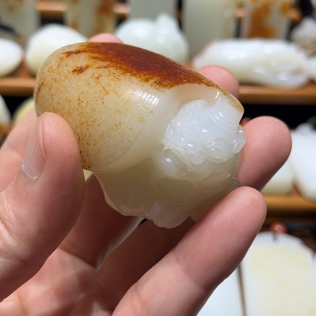 和田玉把件未镶嵌