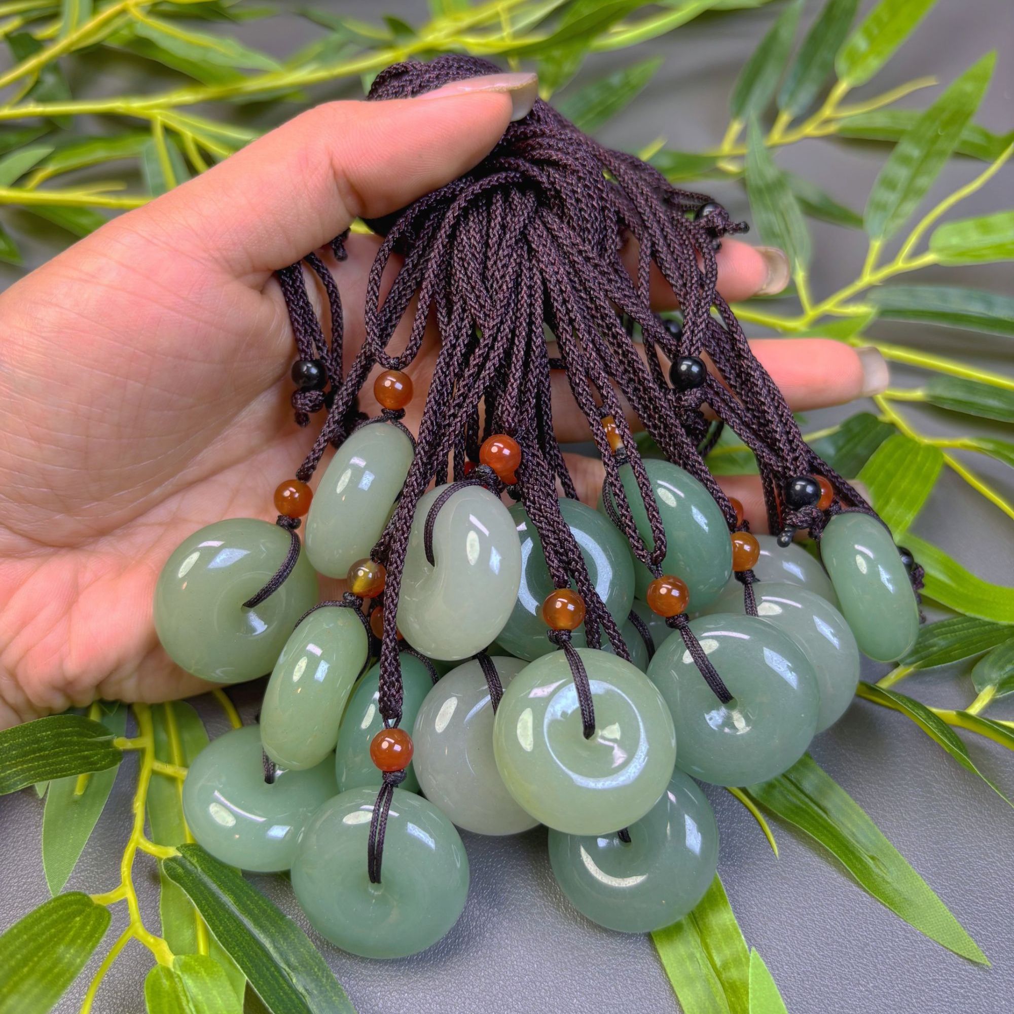 天然老坑东陵玉平安扣