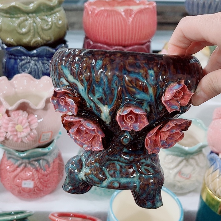 多肉花盆满10元包邮