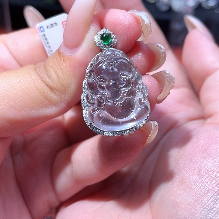 *****定制石英质玉银S925镶嵌