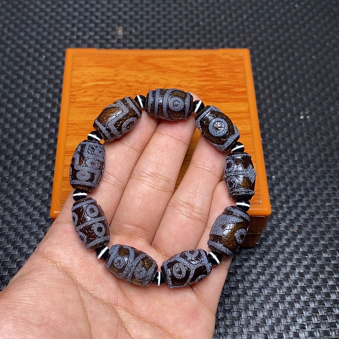 元***森玛瑙/玉髓未镶嵌手链