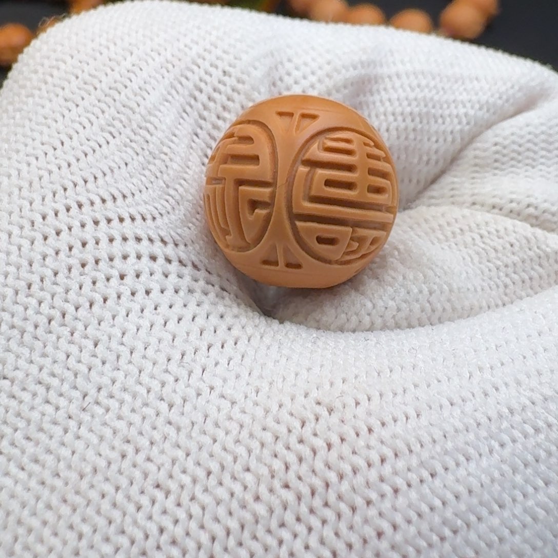 猴头核桃吊坠福禄寿禧