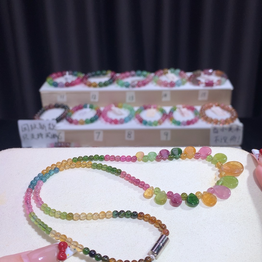 碧玺手链未镶嵌碧玺