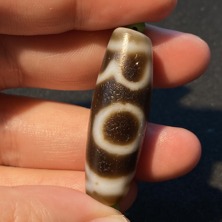 小卢手工息增怀天珠带绳