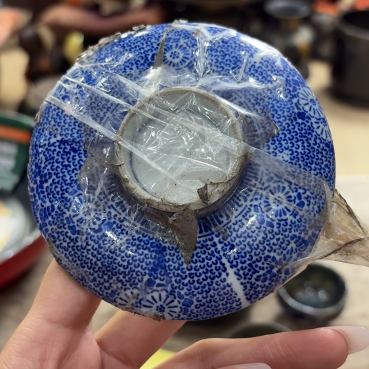 陶瓷古美术置物摆件