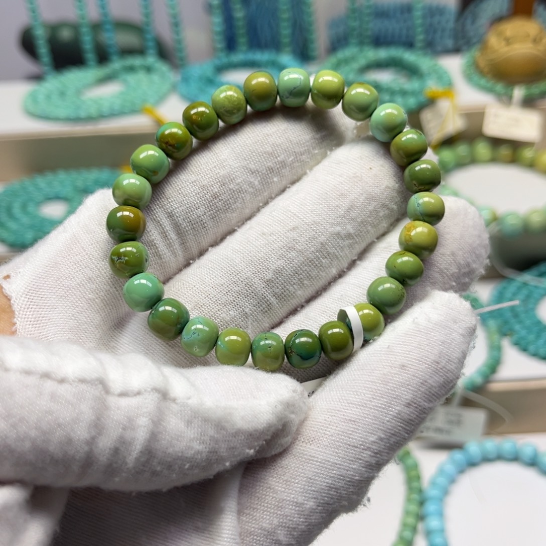 绿松石未镶嵌手链