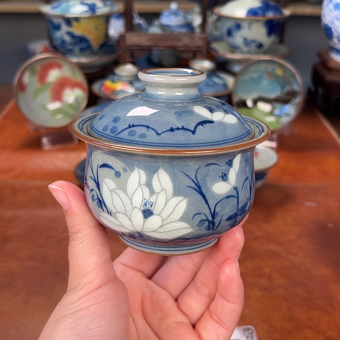 杯盖碗景德镇陶瓷