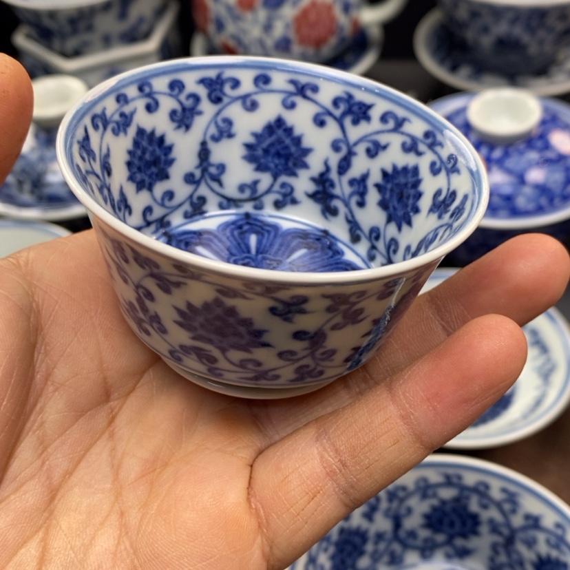【闪购商品】景德镇青花主人杯