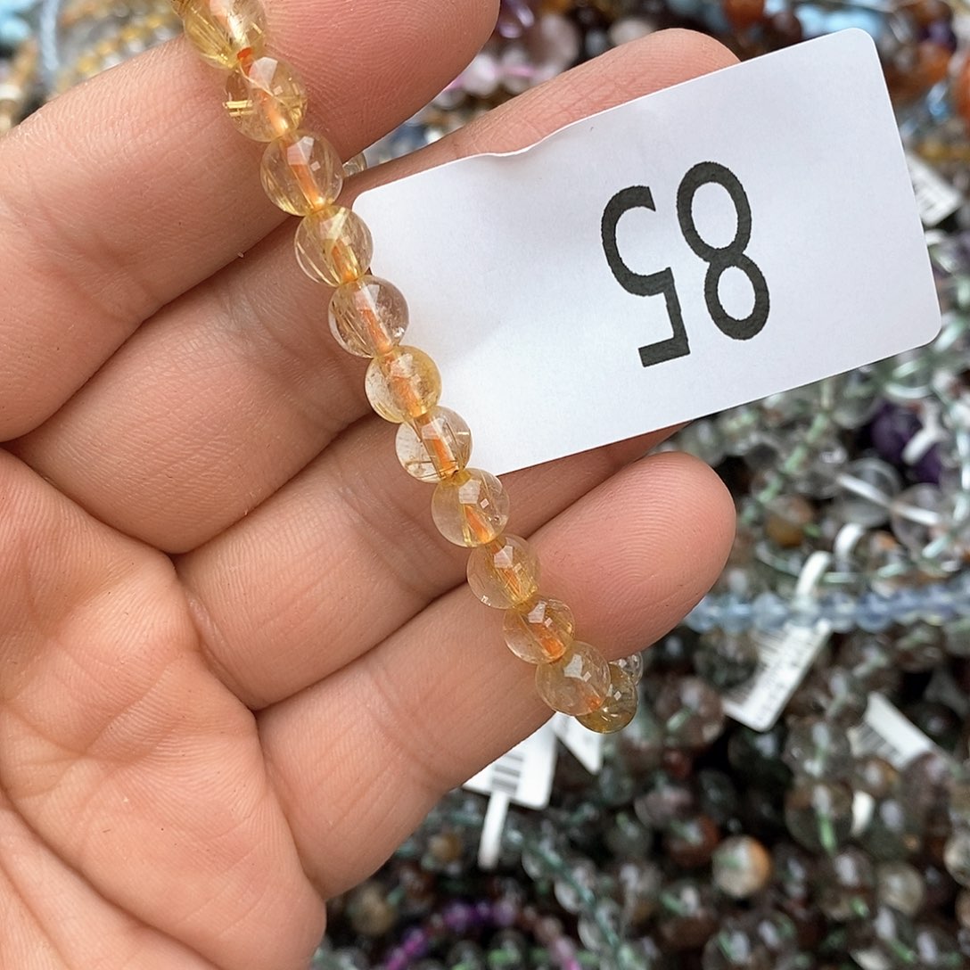 水晶手链未镶嵌手链