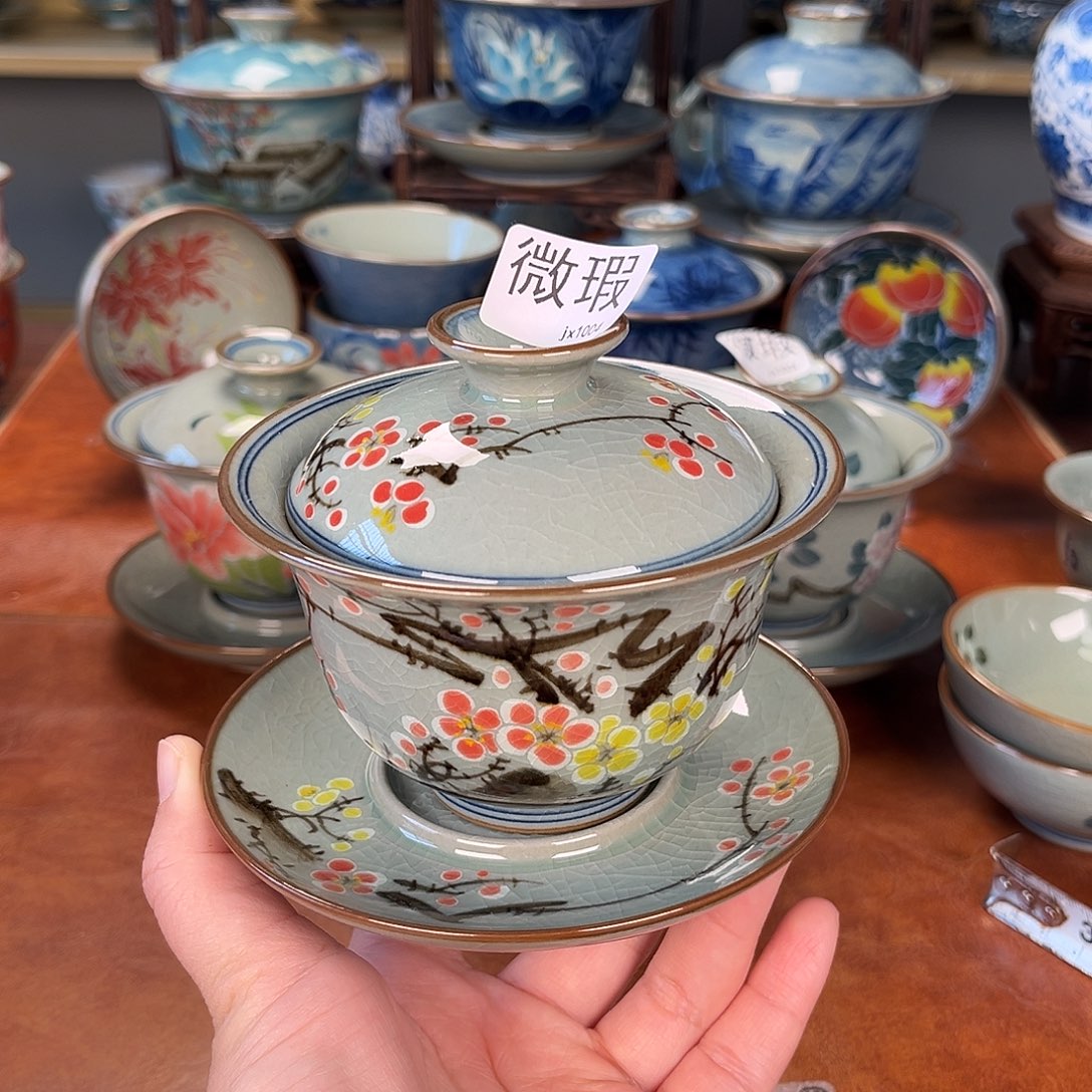 杯盖碗景德镇陶瓷