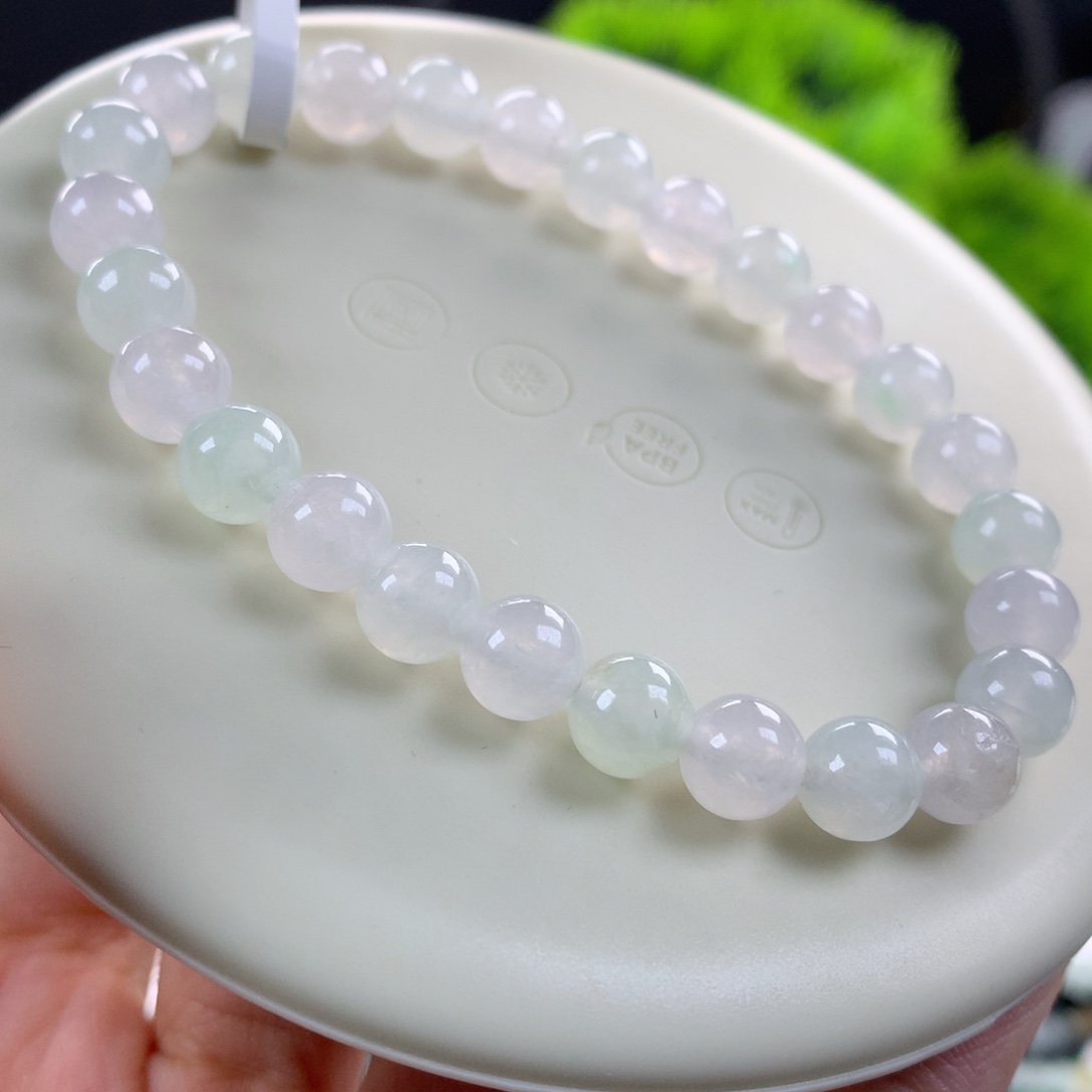 翡翠未镶嵌手链卡7