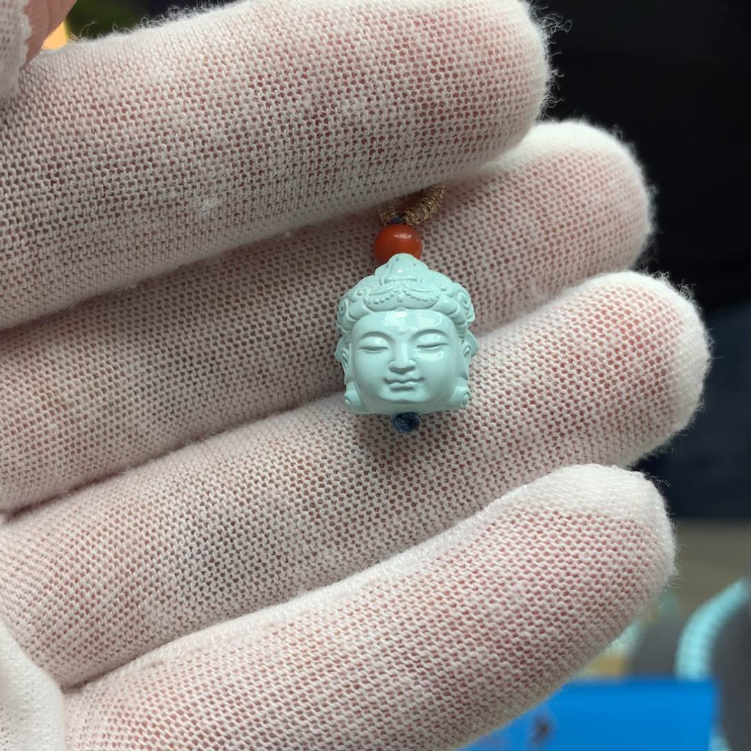 绿松石挂件未镶嵌