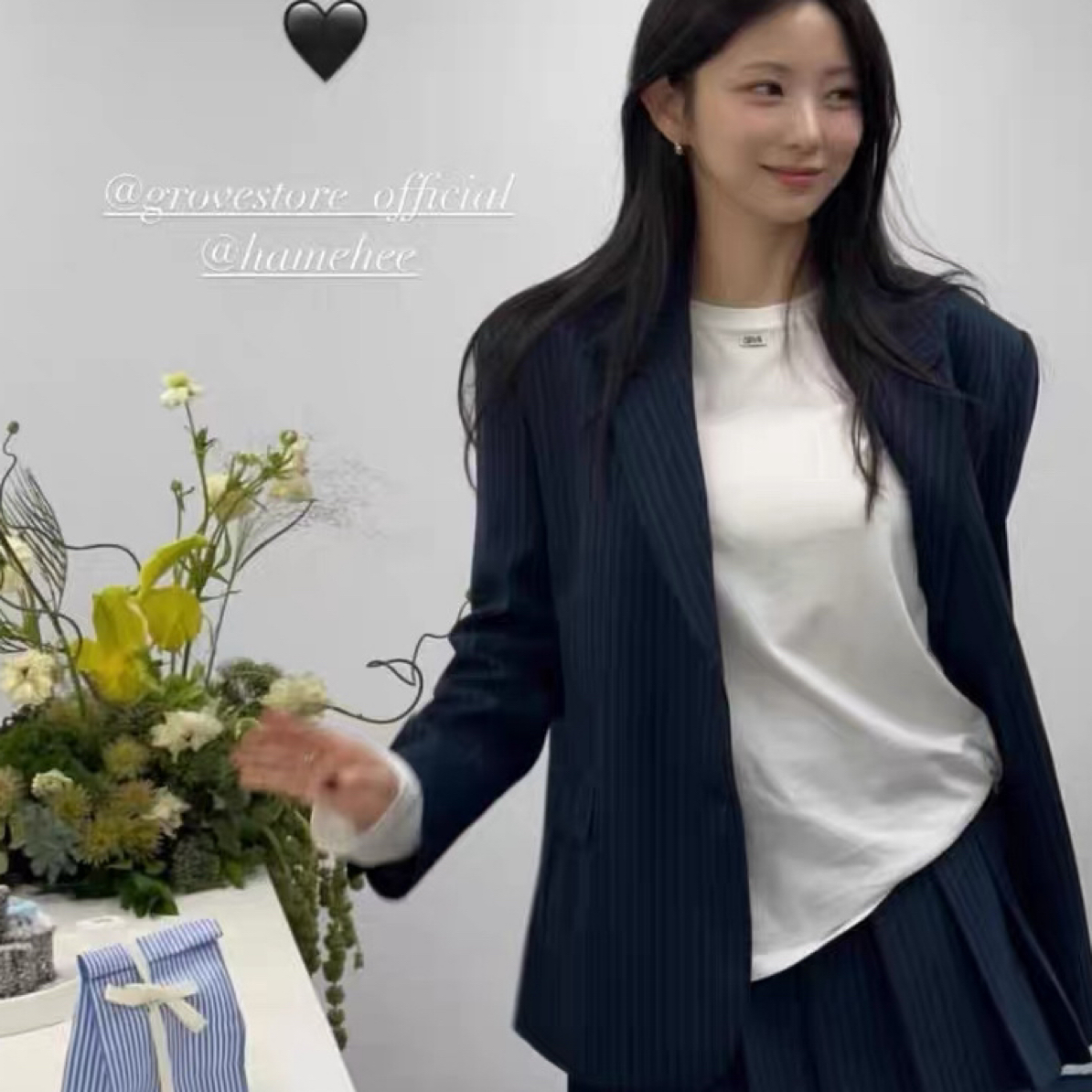 现货 grove新款 慵懒简约休闲百搭纯色长袖T恤打底衫女+