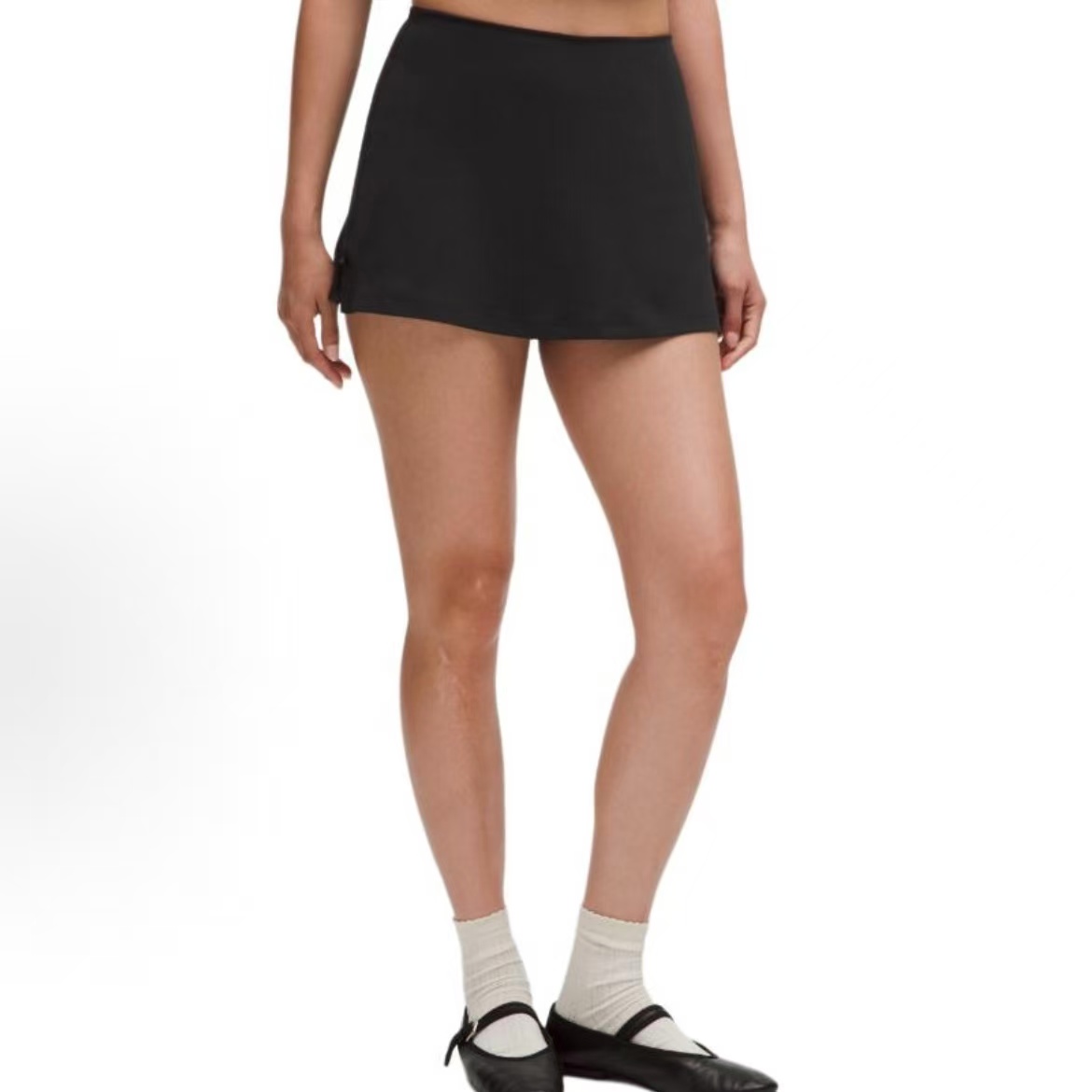 lululemon/露露乐蒙女款中腰轻盈柔滑运动休闲短裙 短裤网球裙