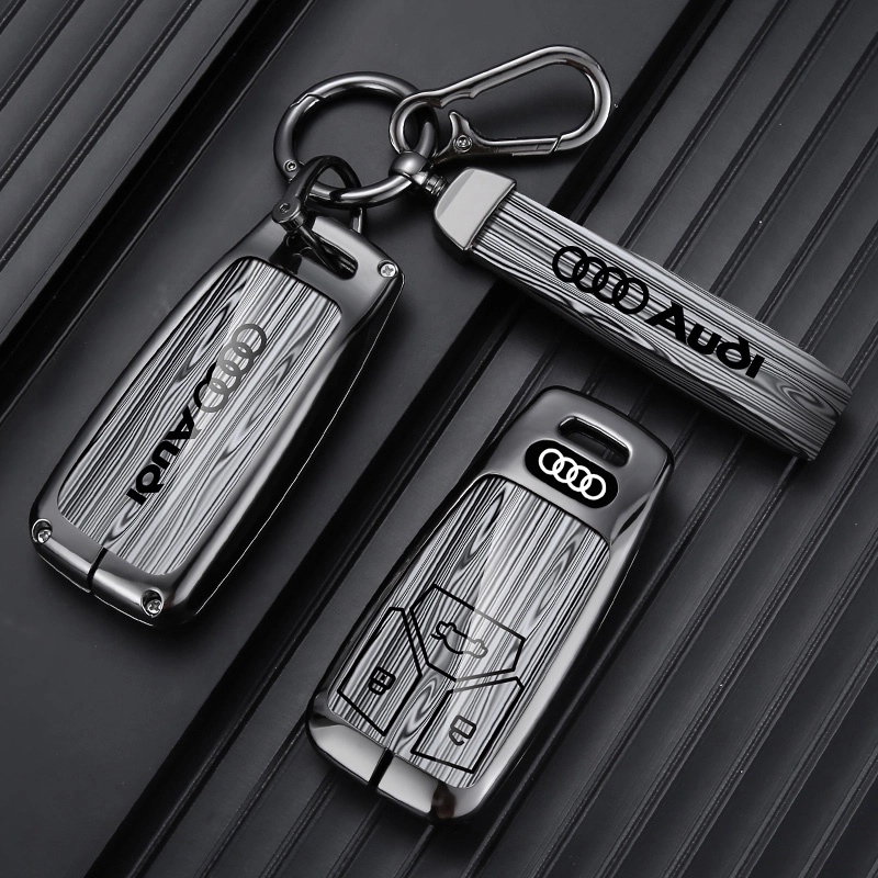 【9号】奥迪汽车钥匙保护套奥迪q5l a5 a7 s4 q7 a4l a6L a8壳扣包
