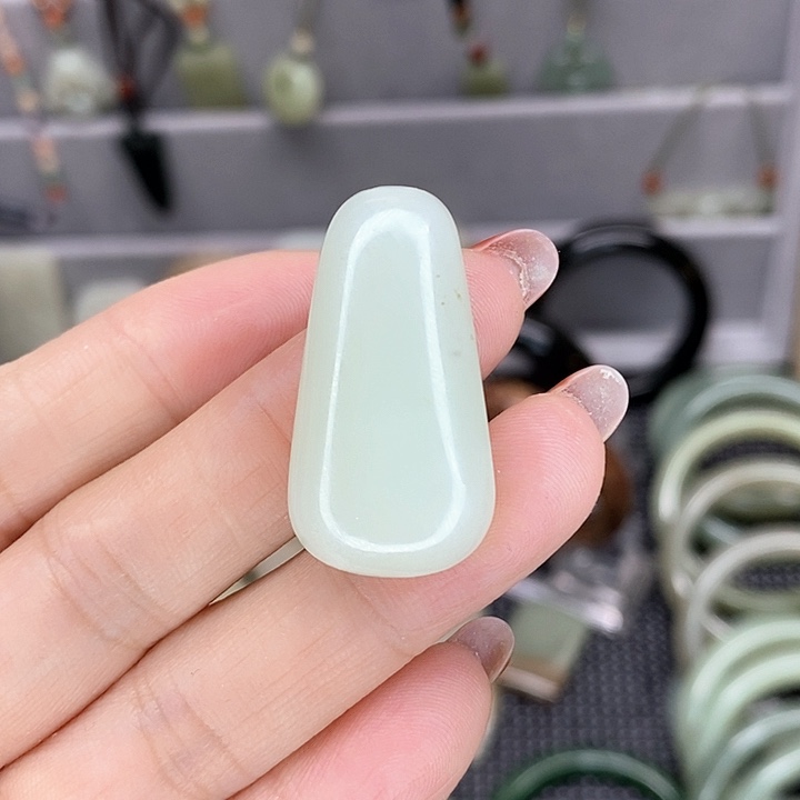 和田玉（白玉）颈饰未镶嵌