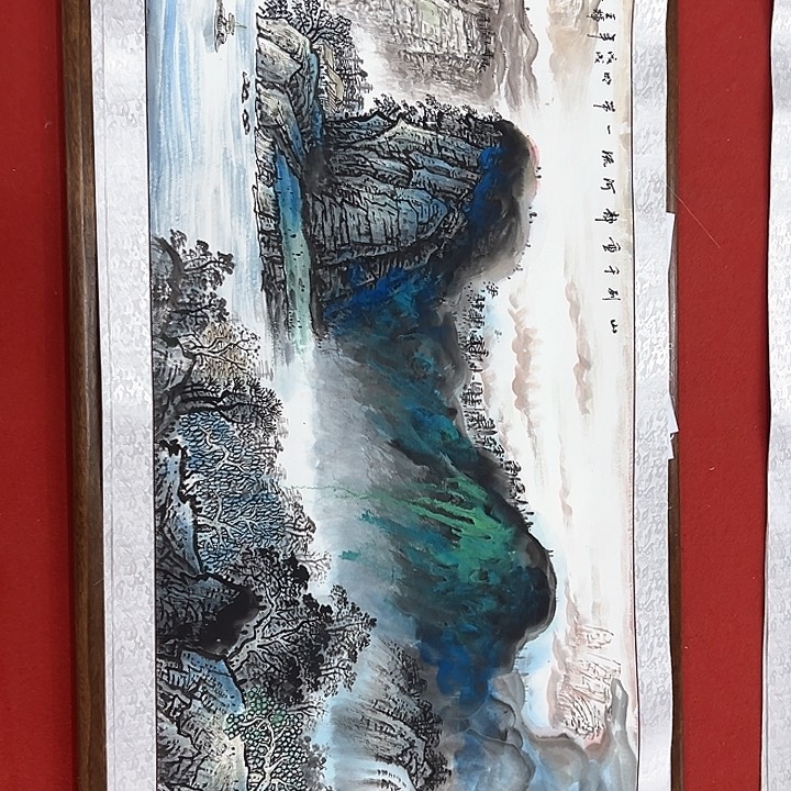 国画新年愿望希望大家身体健康快乐