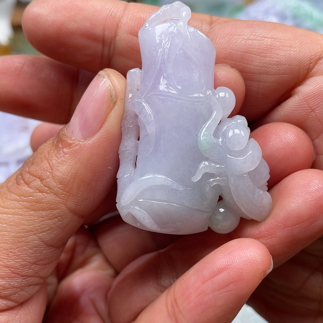 颈饰未镶嵌翡翠翡玉缘翡翠
