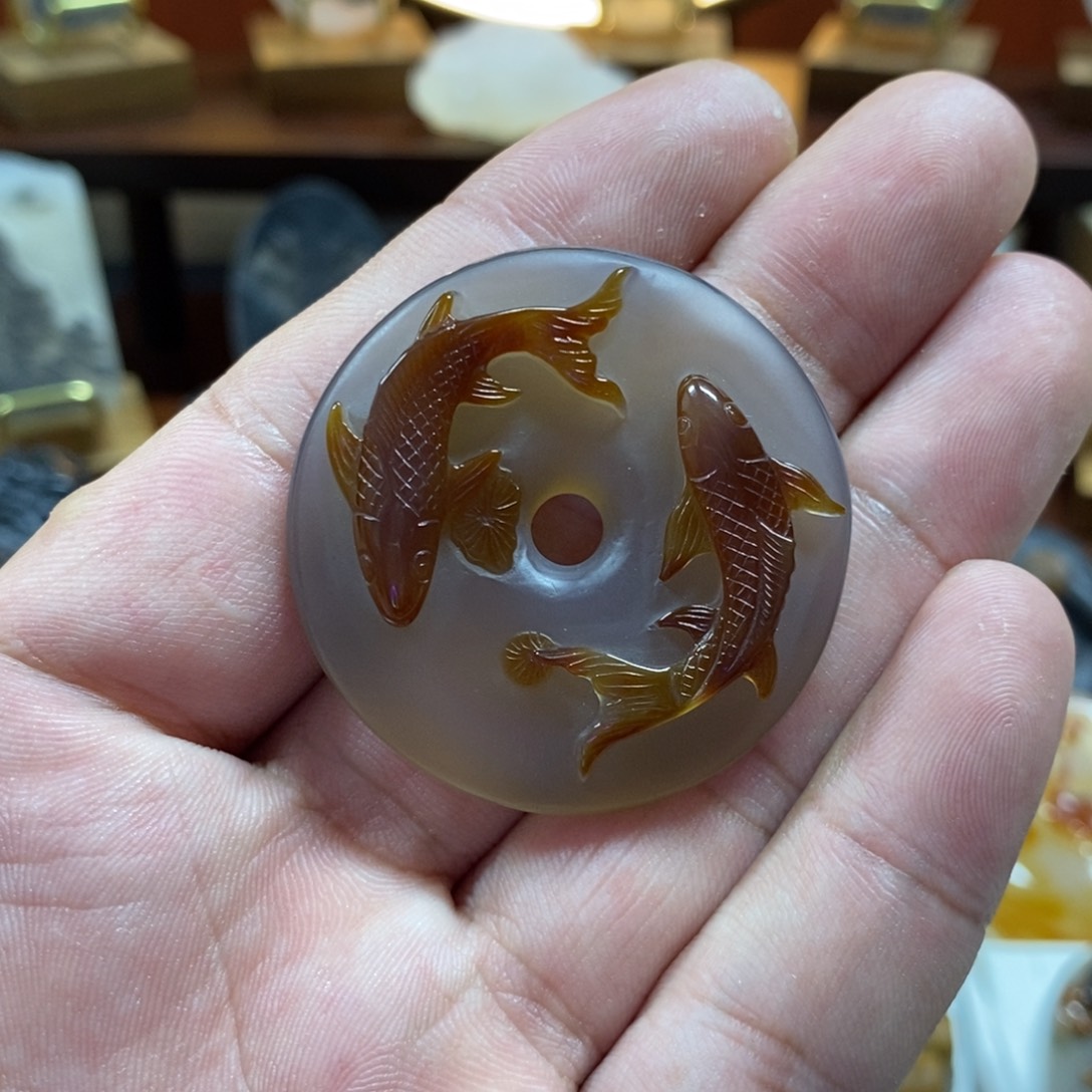 未镶嵌颈饰玛瑙/玉髓