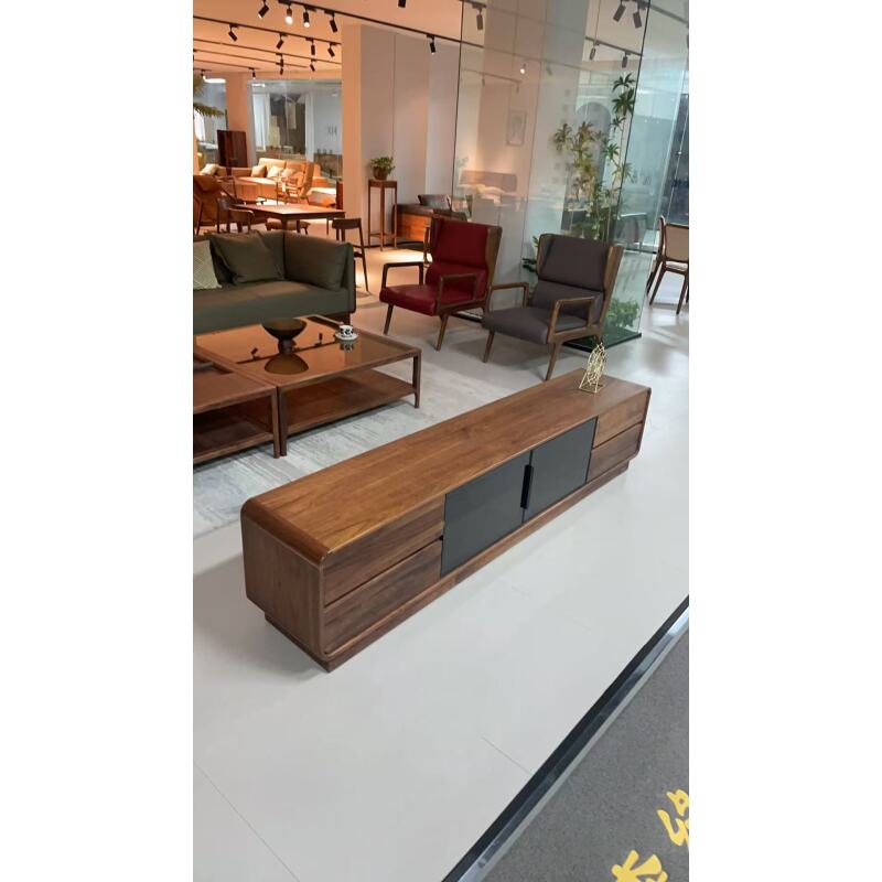 黑胡桃木电视柜黑胡桃木电视柜