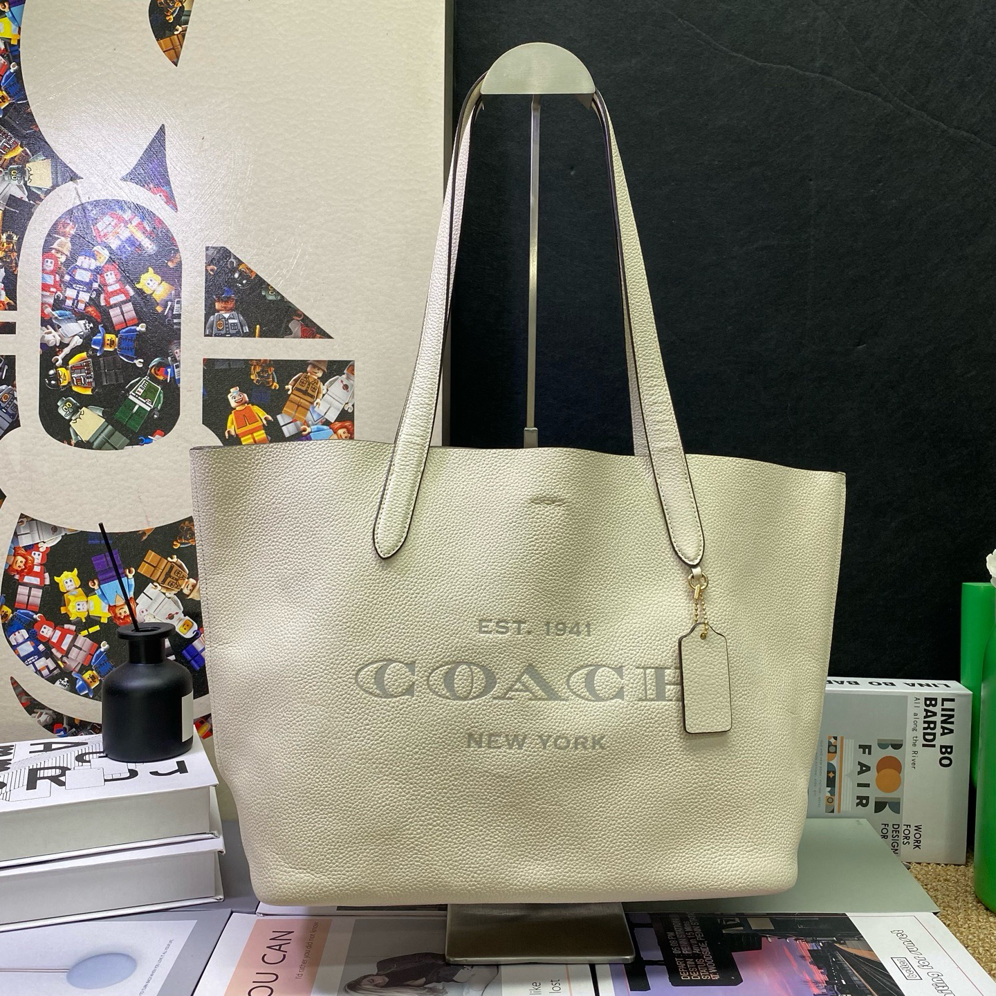 95新 COACH/蔻驰 22989单肩包33*27