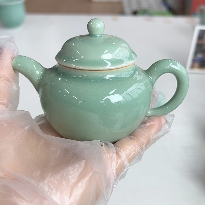 小米茶器龙泉青瓷