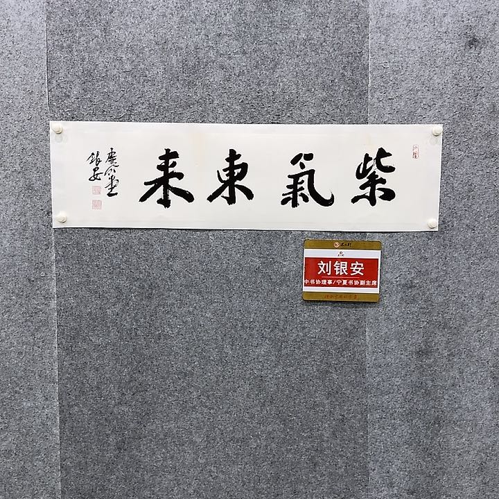 书法中书理事刘银安老师作品