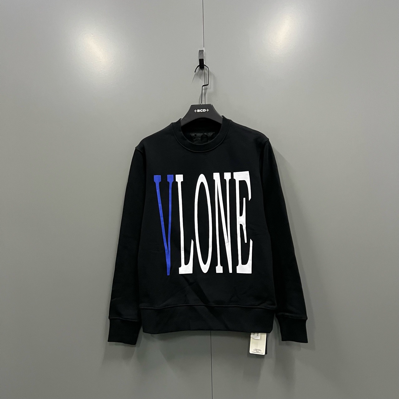 （bb）117 VLONE 黑蓝经典大logo卫衣 S码/全新/2180/011354