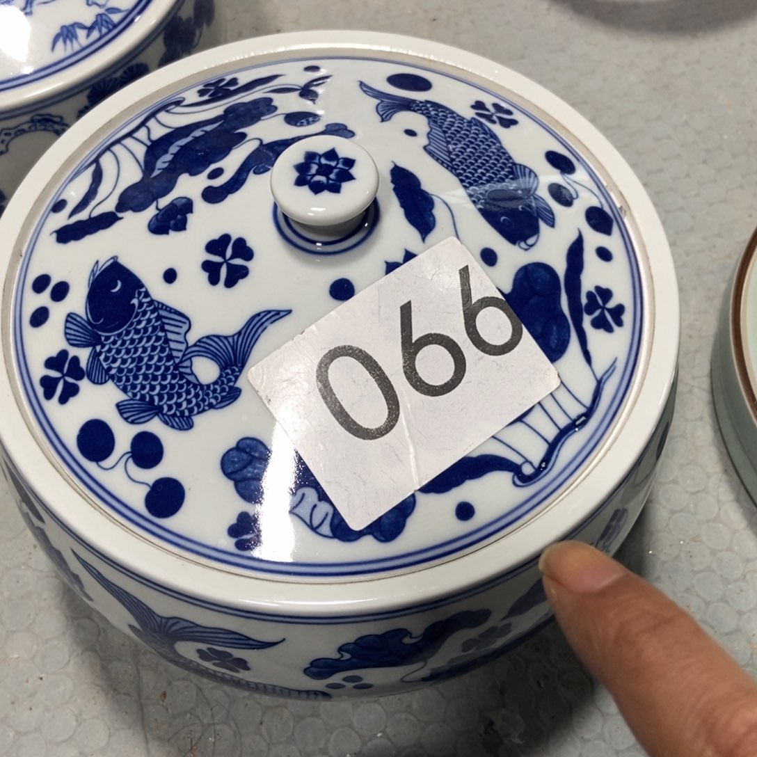 左***潼瓷片景德镇陶瓷罐066