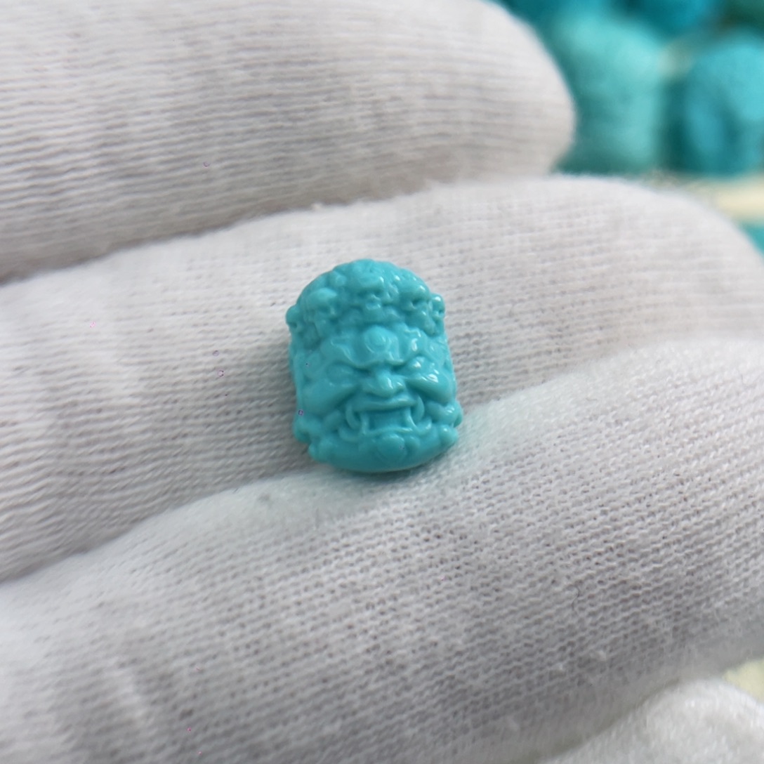 绿松石颈饰未镶嵌卡9-11.2-8.6