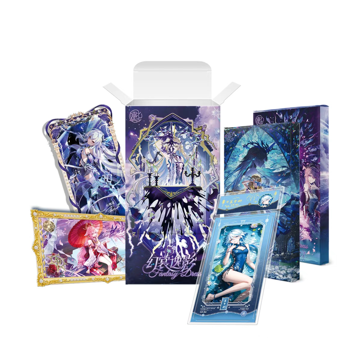 （小卷专属）叠叠- 原神卡砖-幻裳逸影 纸质卡牌盲盒（代拆）