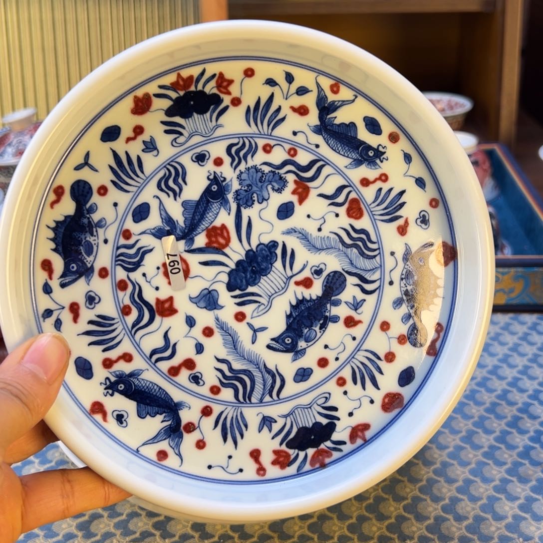 摆件破*新年快乐景德镇茶器百宝箱