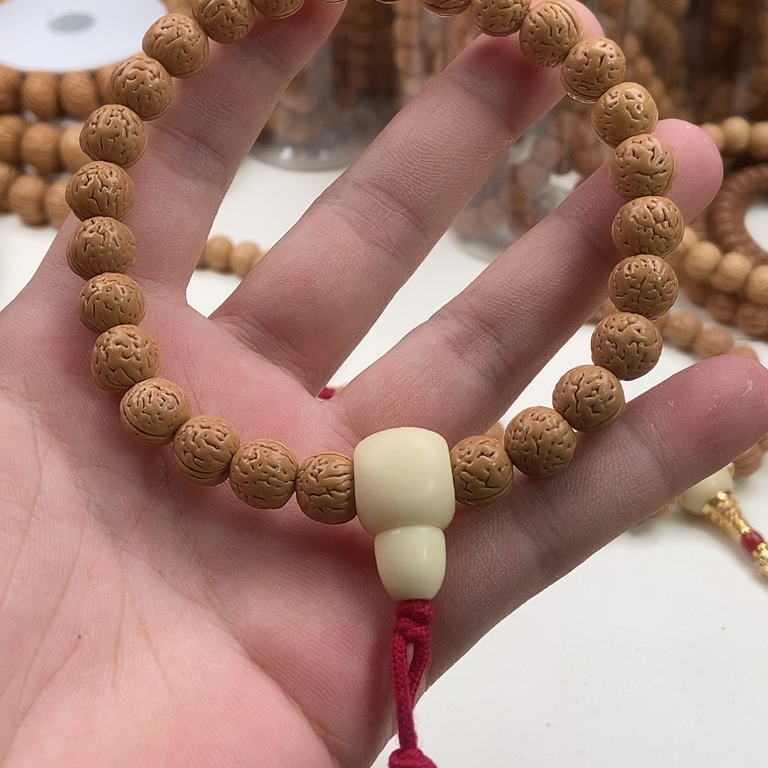 桃核吊坠10盘锦肌肉纹手持