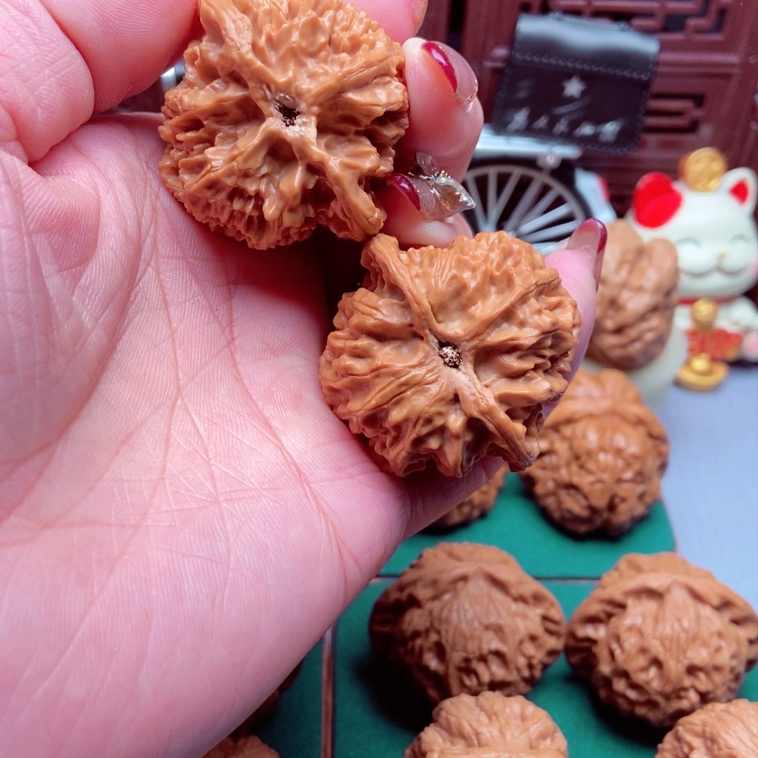 文玩核桃吊坠原装苹果全42