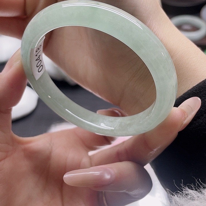 石英岩玉未镶嵌手镯61