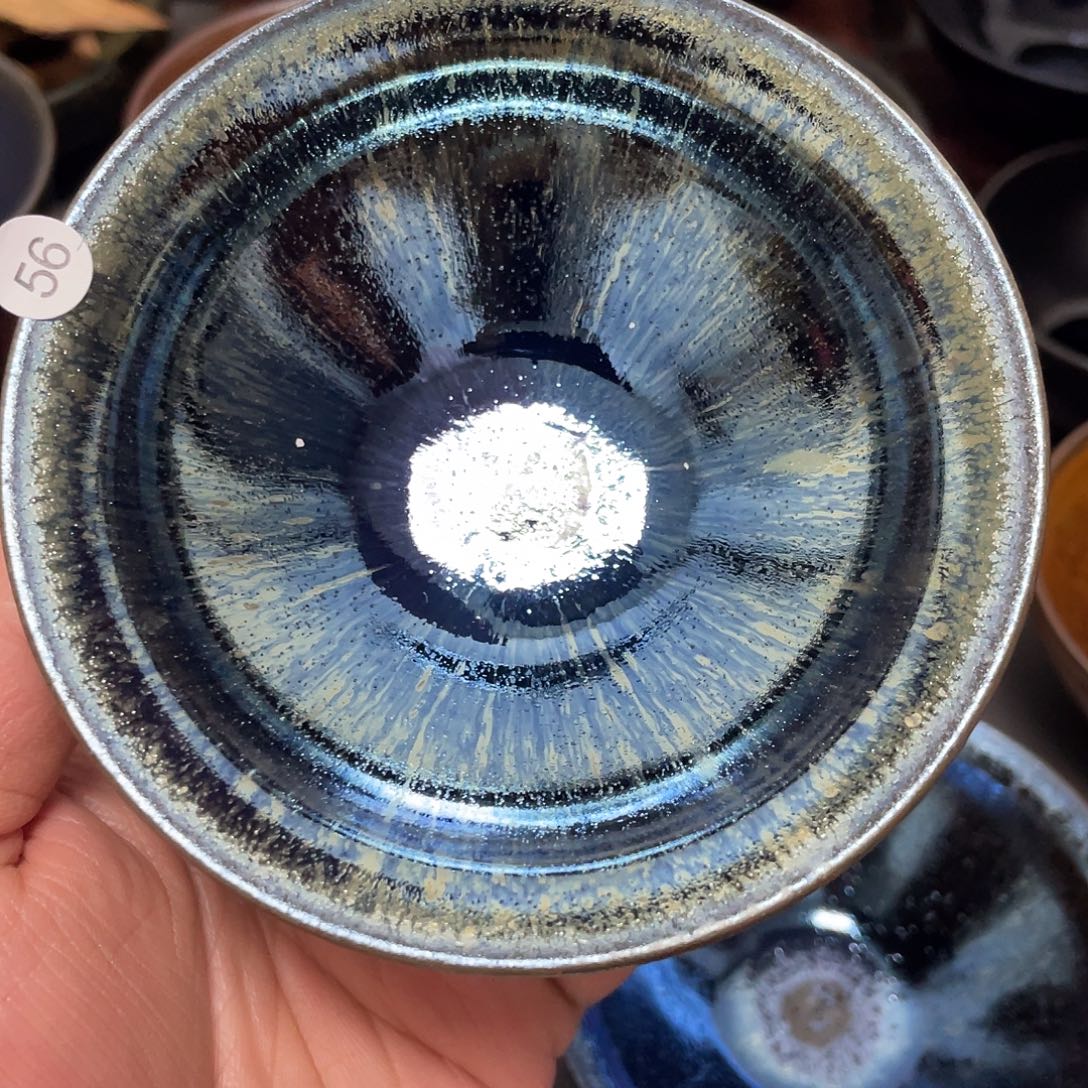 茶盏原矿原釉龙窑柴烧朱秋敏56