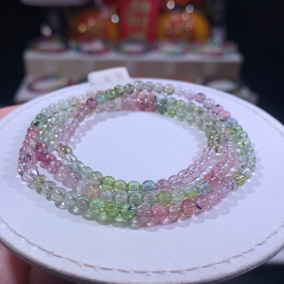 碧玺手链未镶嵌碧玺