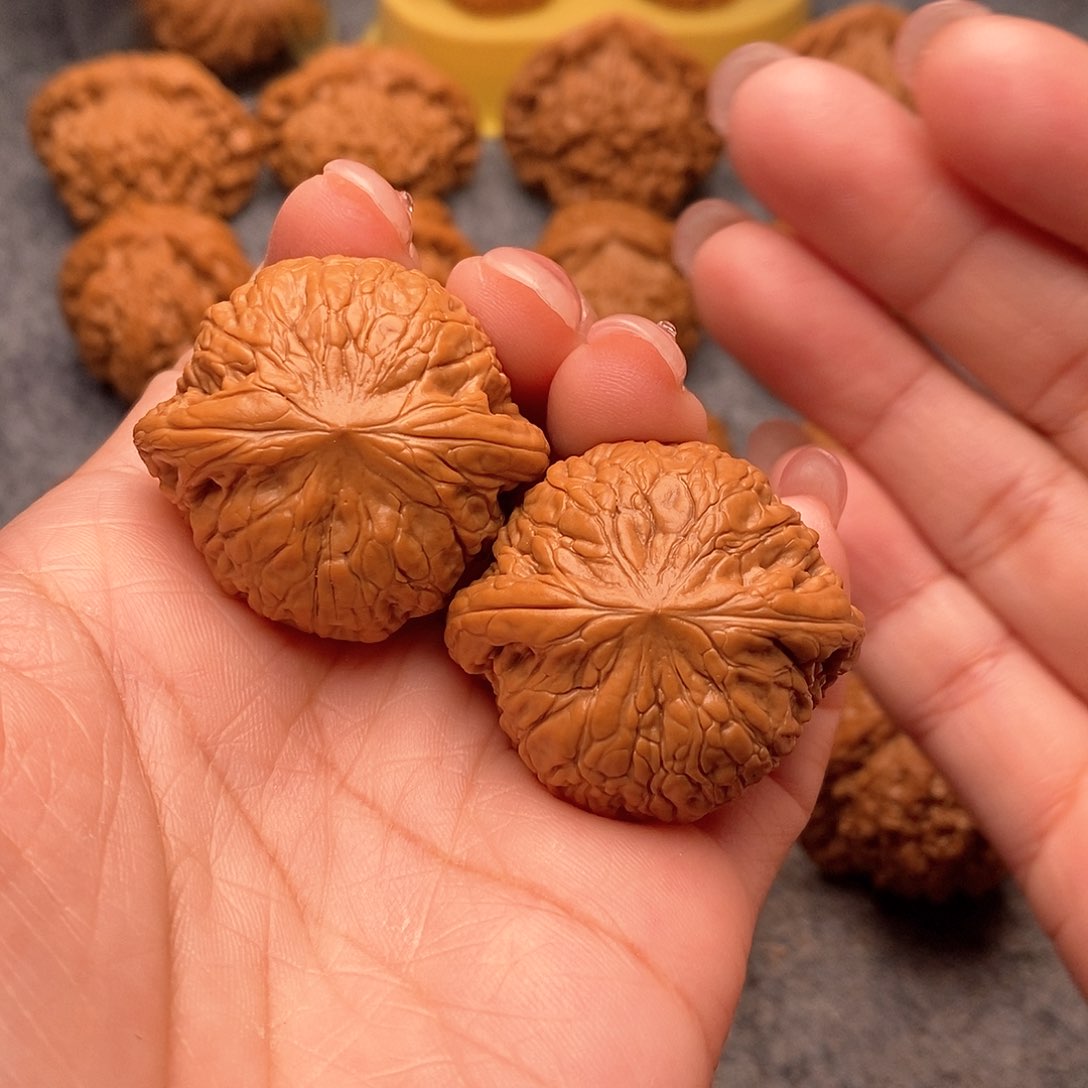 文玩核桃把件精品天花板铁锤妹妹37.9全品