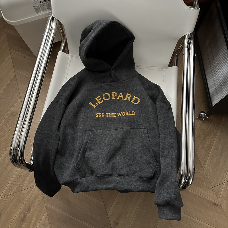 秋冬糯米绒加绒连帽字母卫衣 宽松百搭加厚上衣