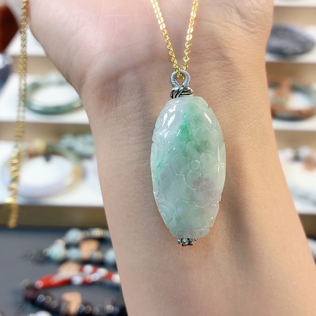 翡翠未镶嵌手链手串