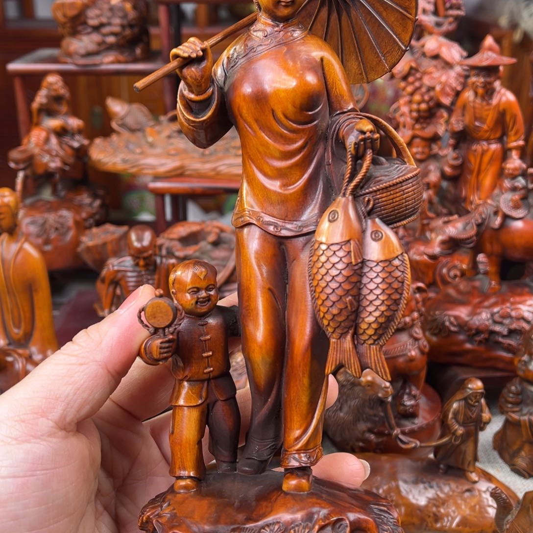 黄杨木黄杨木雕刻艺术