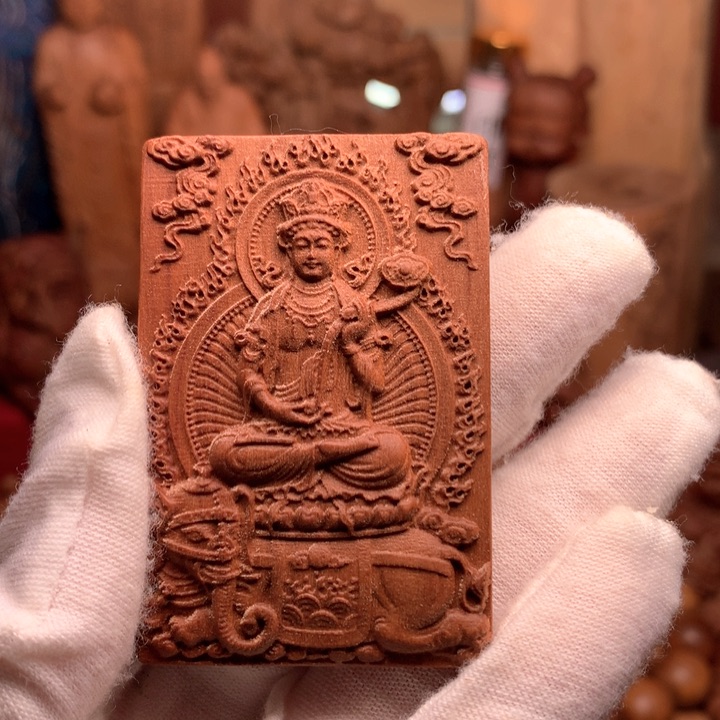 檀香木其他老山檀普贤牌